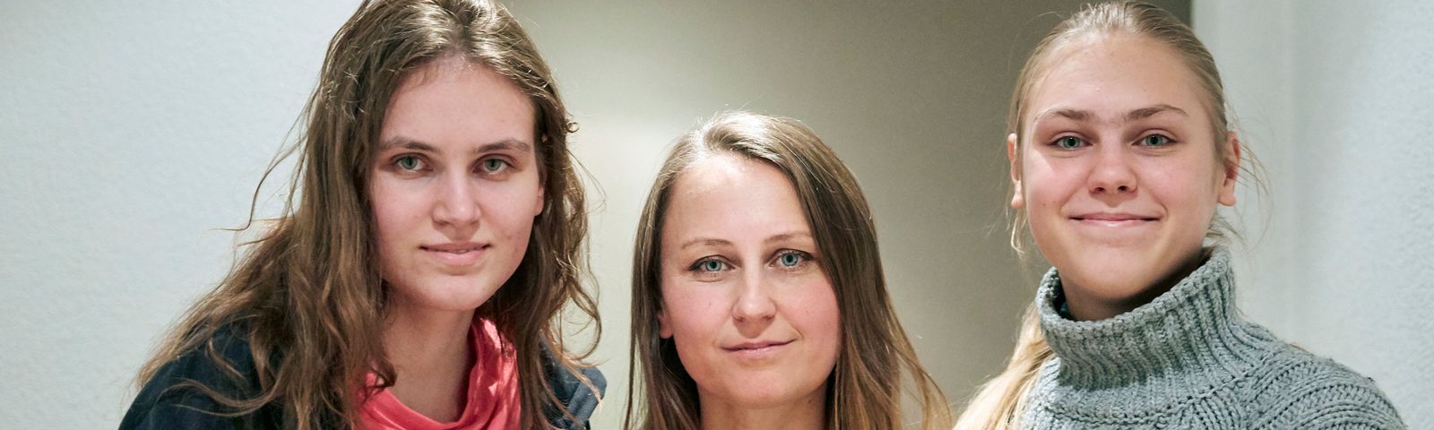 ukrainische Geflüchtete in einer Gastfamilie