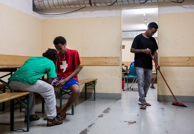 Personen im Asylverfahren