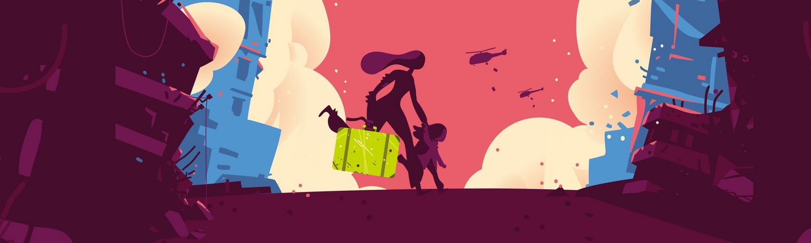 Eine Flucht ist keine Ferienreise