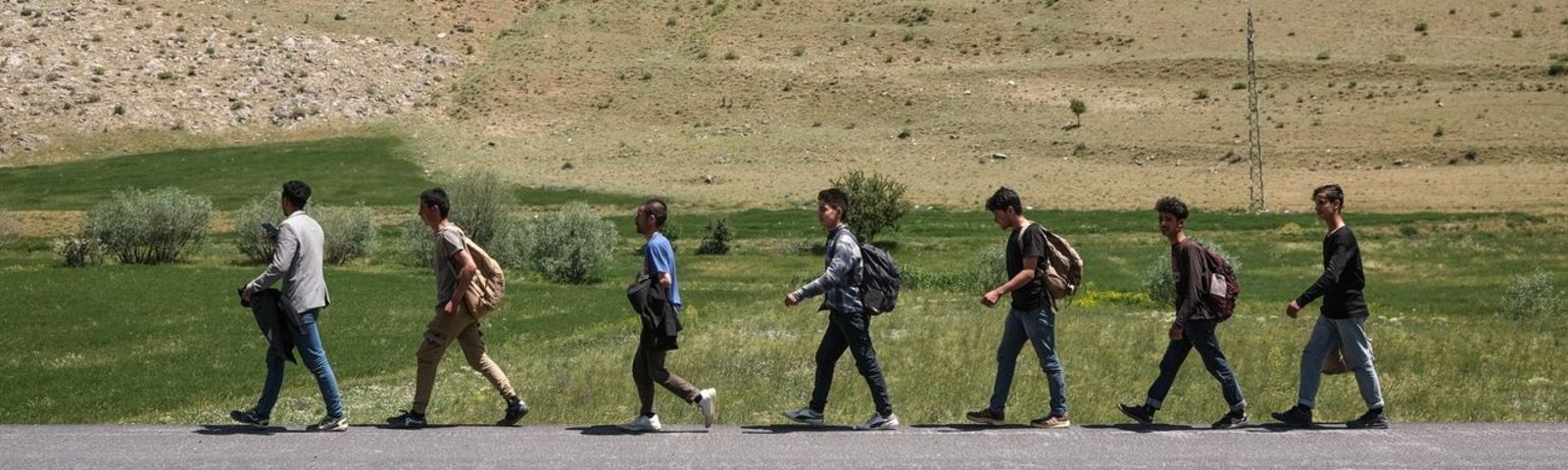 Menschen auf der Flucht